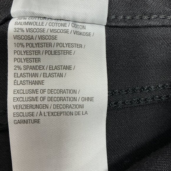 18WP JEANS Black NICE! Susan Graver Utility Jeans A343097 $72 - Picture 12 of 14